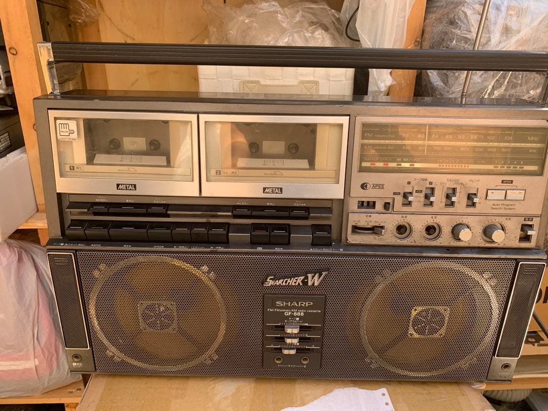 SHARP GF-888 カセットデッキ