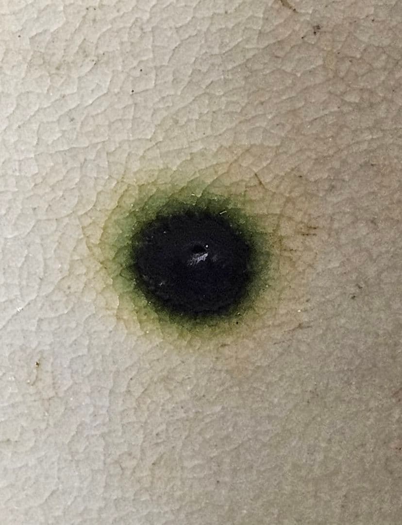 中国古陶磁器　中国古美術　古玩　清朝　 清代　白磁　点緑釉　小壺　花入　鼻煙壺