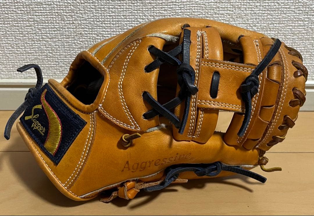 【 スラッガー 軟式 内野手グローブ ブラウン 】