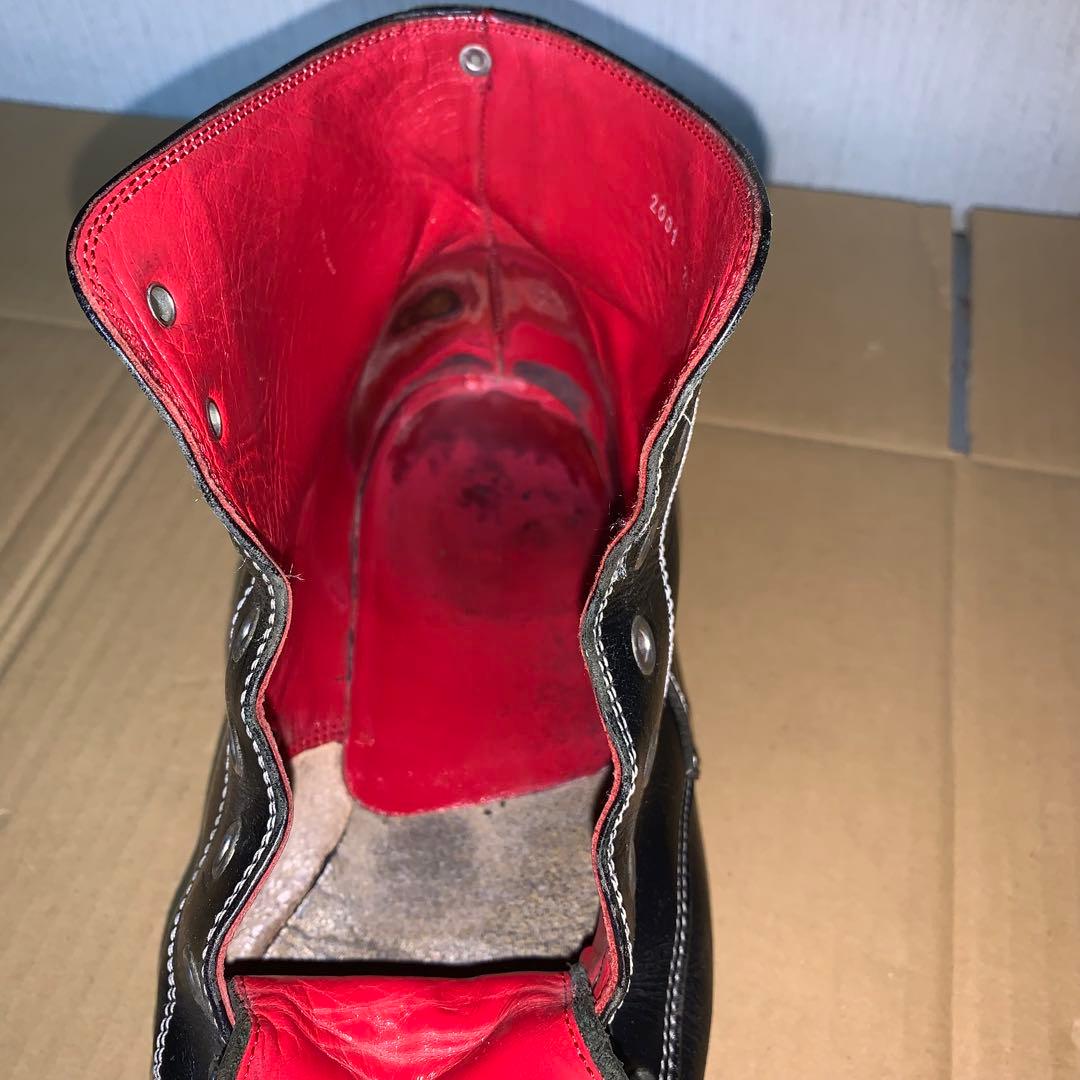 EVISU エヴィス 山根靴店 2001レザーレースアップブーツ　ワークブーツ