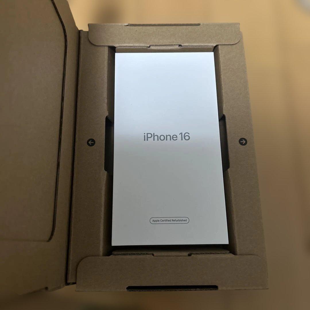iPhone 16 128GB ウルトラマリンSIMフリー 未開封