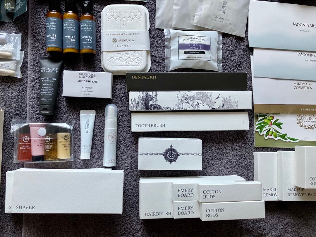 ホテル アメニティリッツ ホワイトティdiptyque omnisens 雪肌精