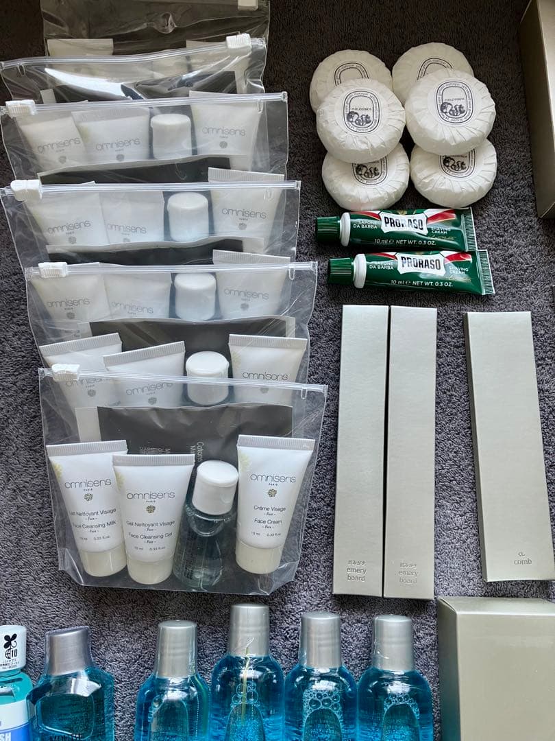 ホテル アメニティリッツ ホワイトティdiptyque omnisens 雪肌精