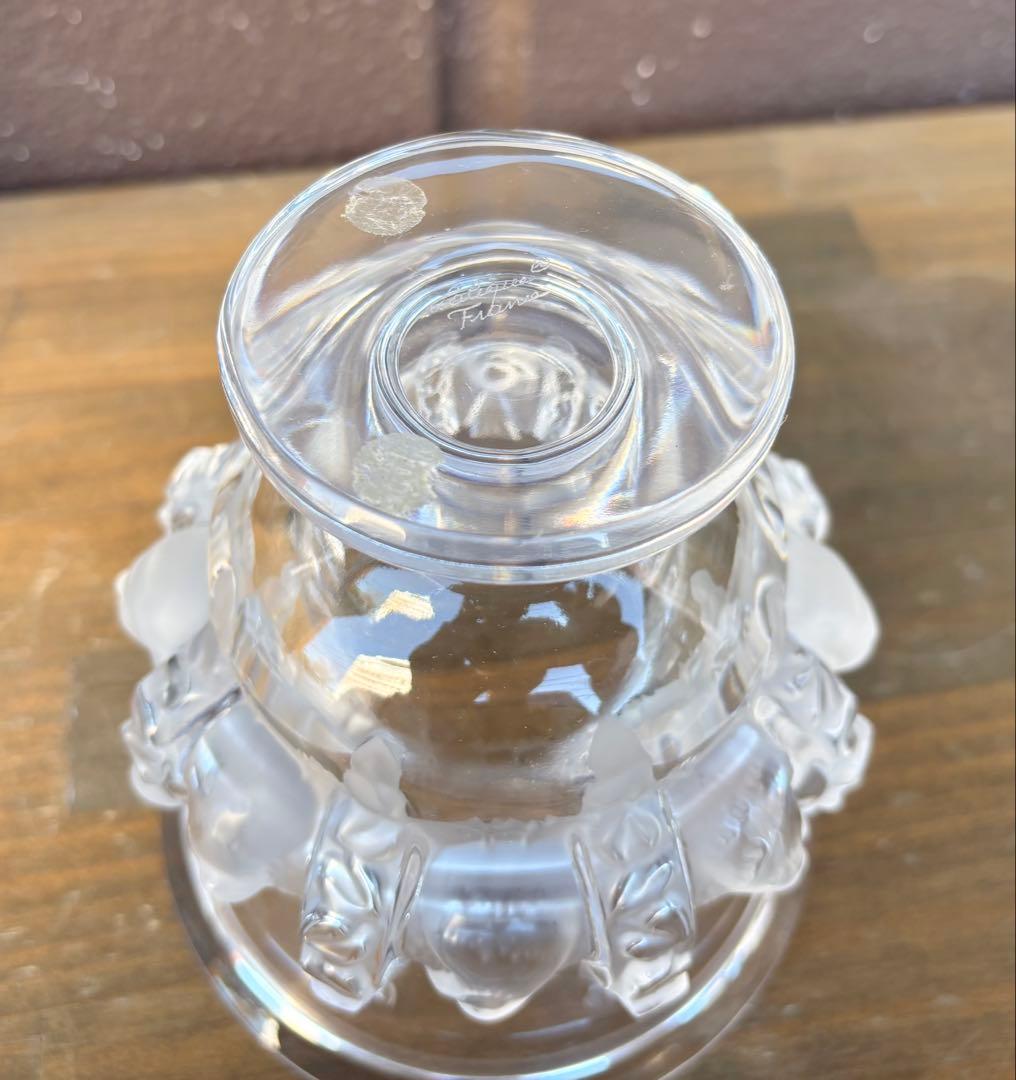 ラリック ガラス フラワーベース 花瓶