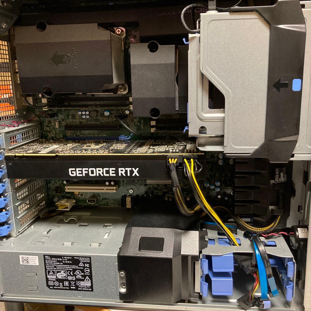 【RTX2080】ローカルで生成AIしませんか！？ RAM32G DDR4