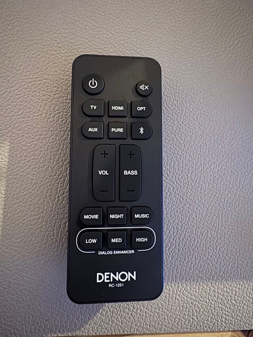 【美品】DENON サウンドバー スピーカー DHT-S217 2023年製