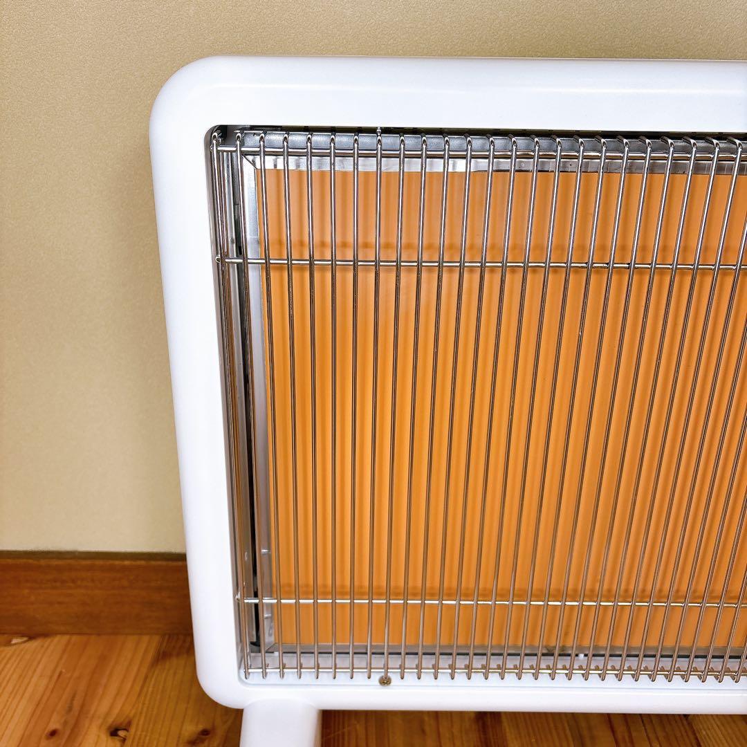 【良品】 サンルミエ E800L-TM3 タイマー付 遠赤外線暖房器 ホワイト