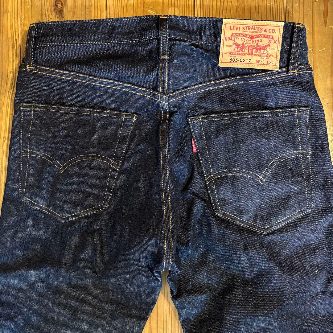 【新品未使用】リーバイスLVC 1967 505-0217 W33L34 日本製