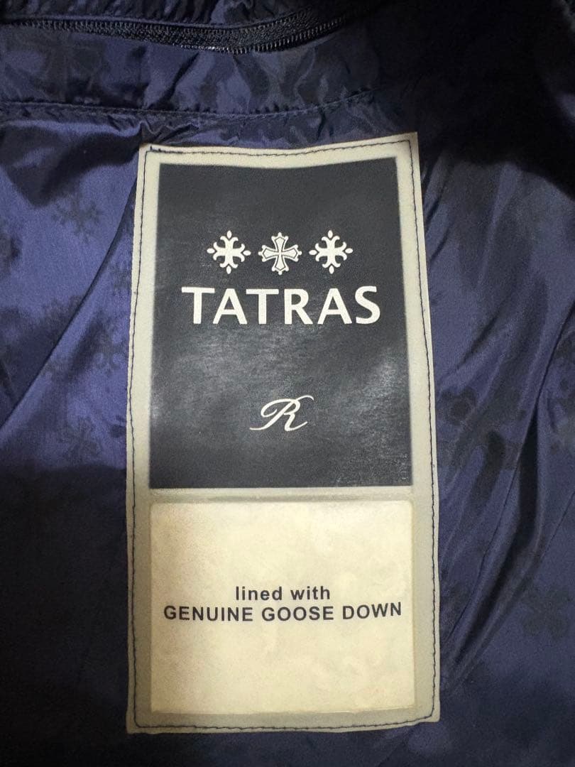 国内正規品　TATRAS 高級Rライン　ダウンベスト