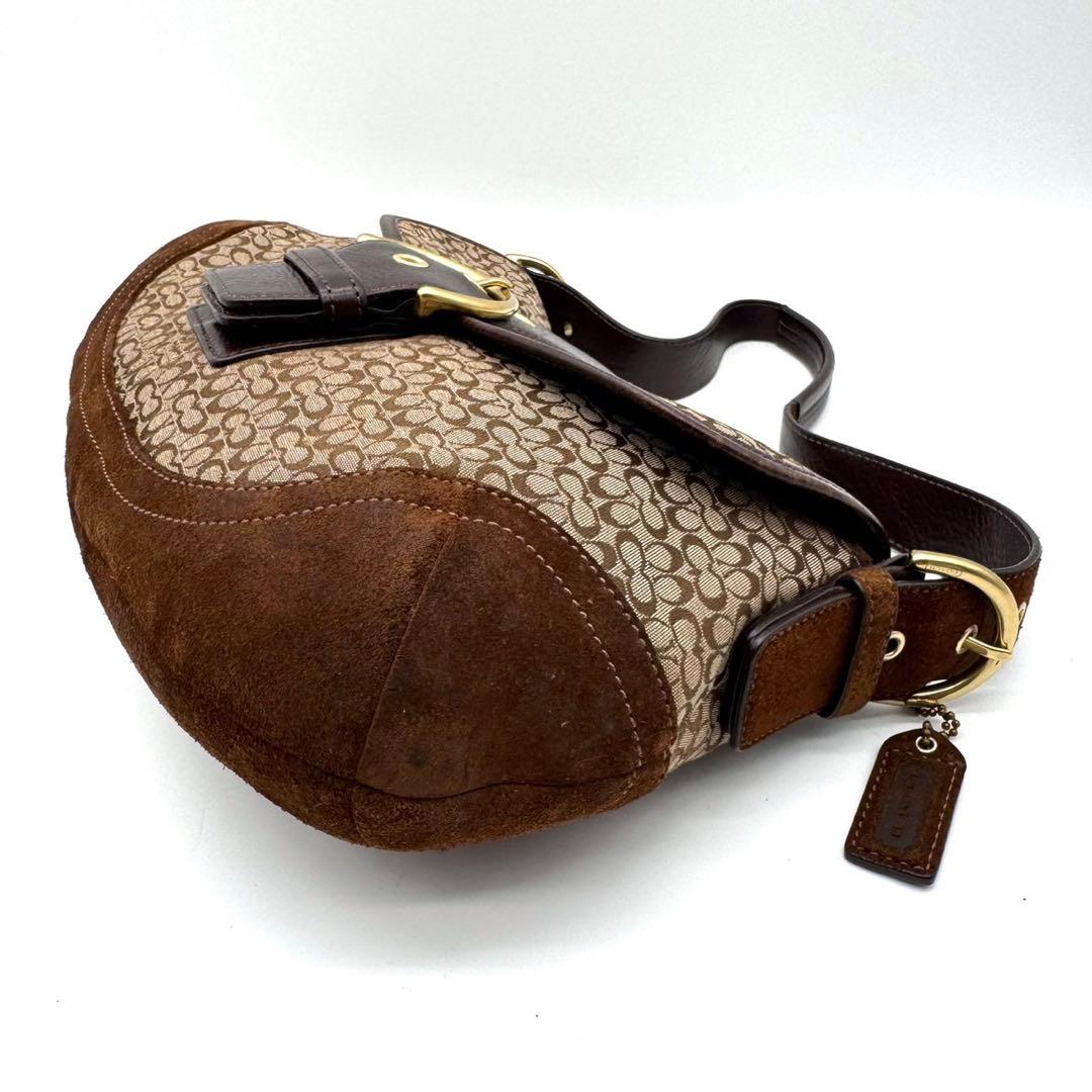 バッグ Coach Signature Soho Hobo Shoulder y2k