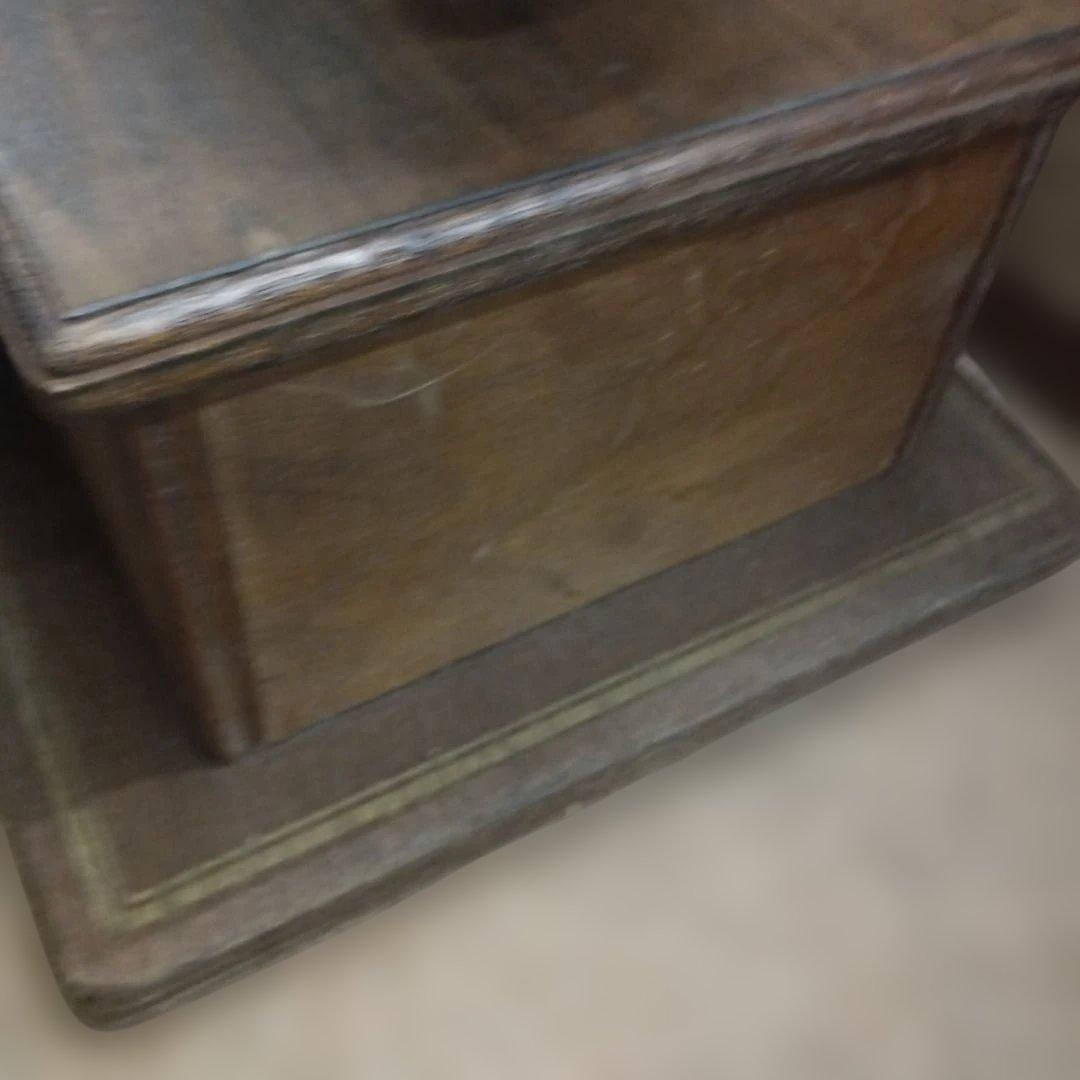 4214）アンティーク風電話機　アメリカ製デルビル風電話機