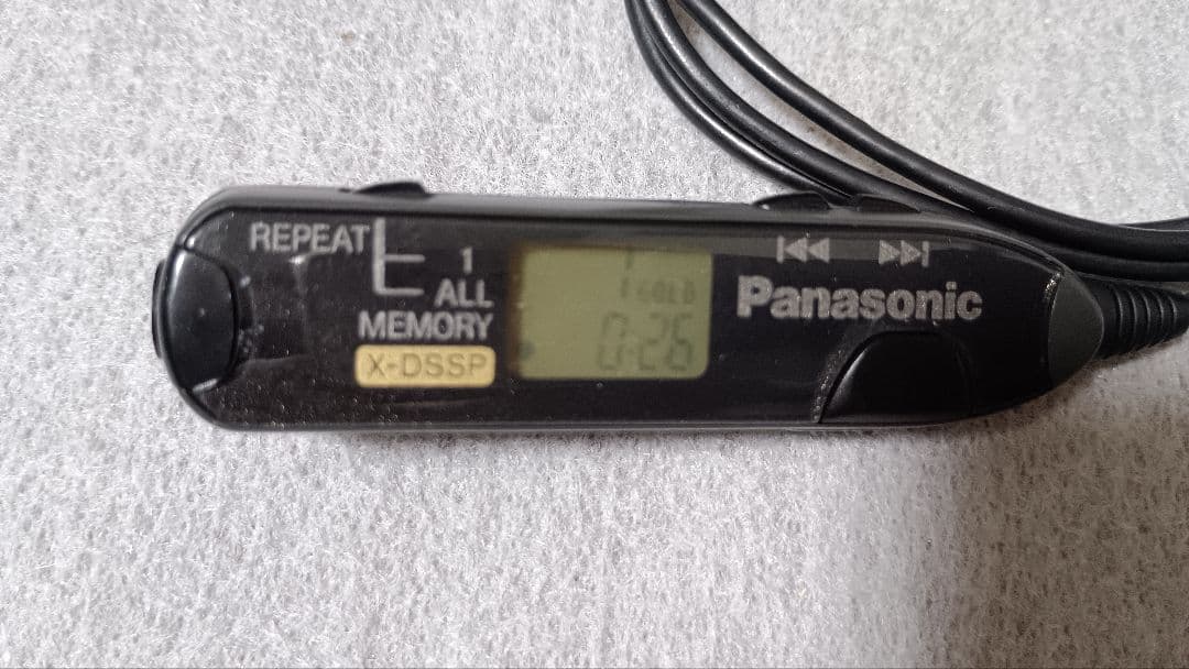 【訳アリ動作品】Panasonic SL-S600 ポータブルCDプレーヤー