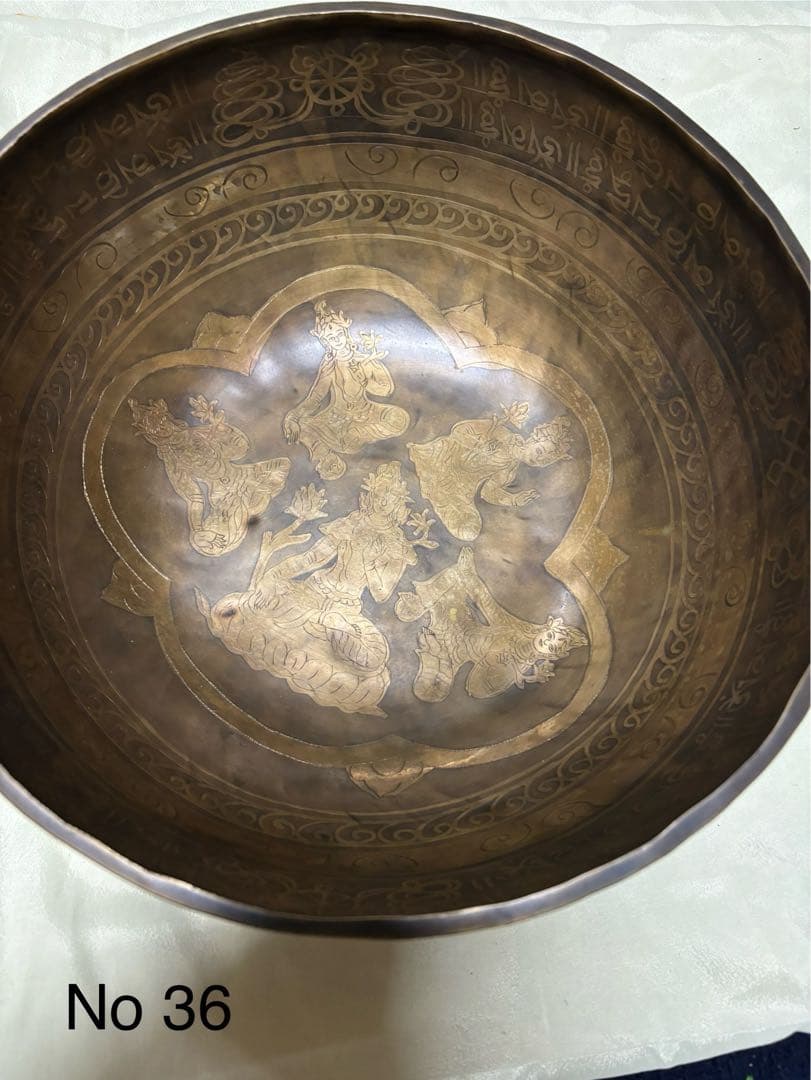 2025 シンギングボウル no36 5人ターラ娘ボウル 30cm