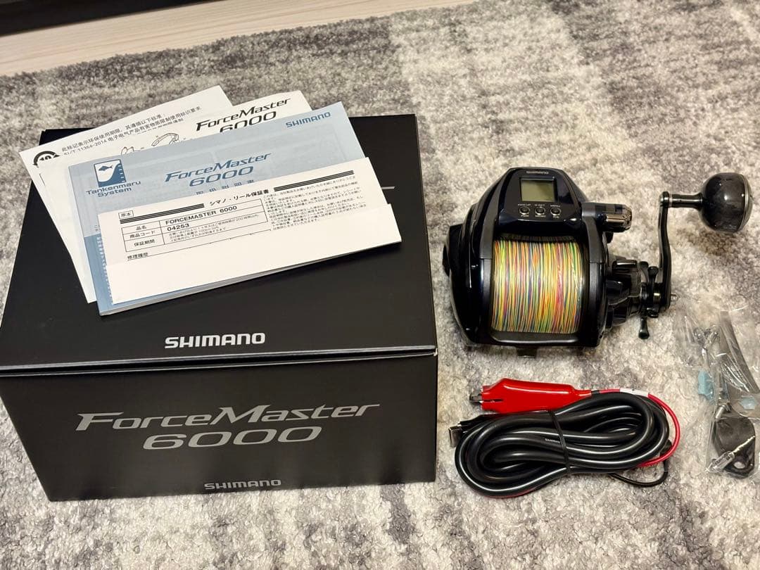 SHIMANO 20 ForceMaster 6000 電動リール
