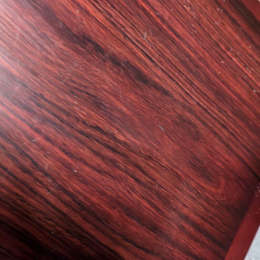 高級華台 深い赤色 木製