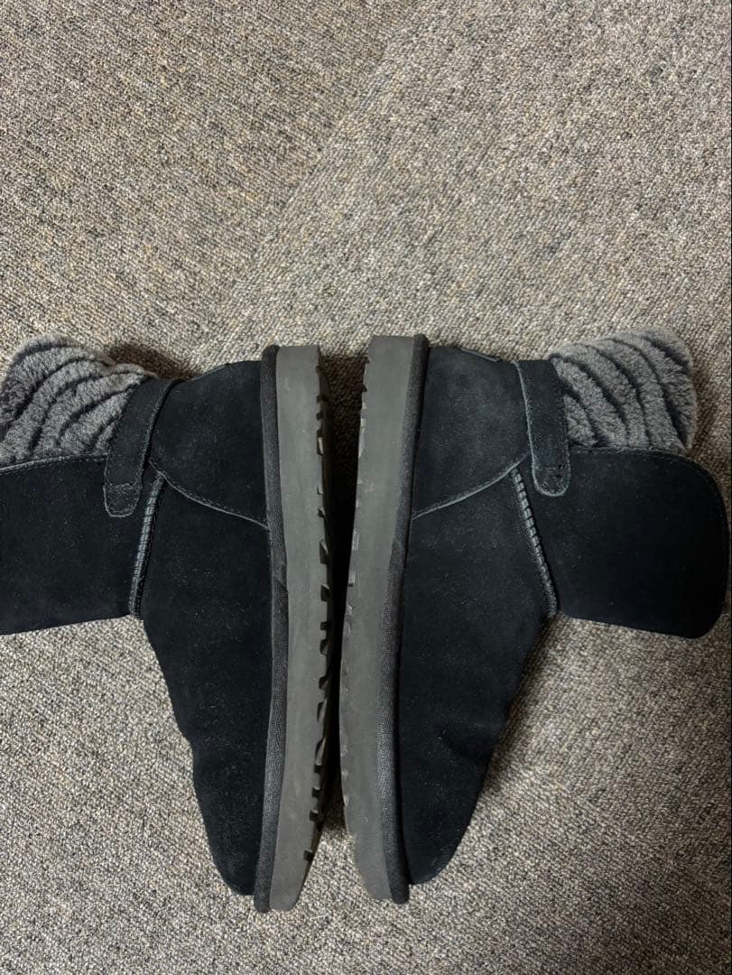 UGG ブラック ムートンブーツ　25cm
