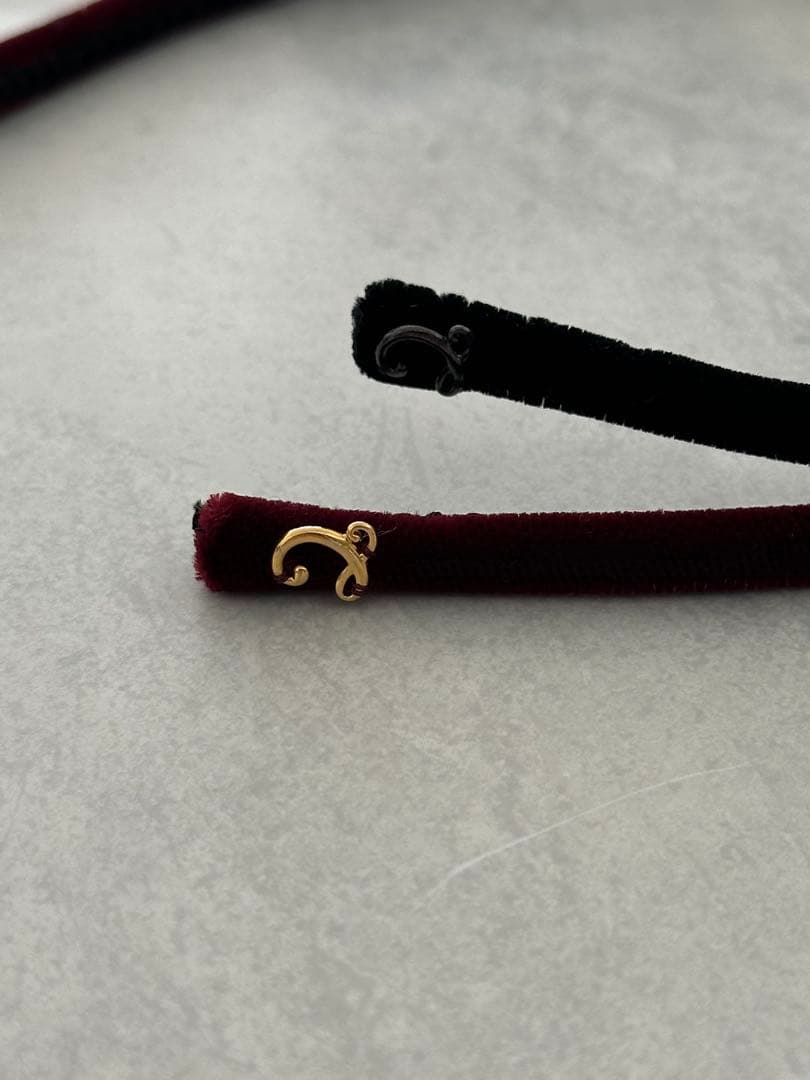 コンプレックスビズベロアカチューシャ2本セットフェラガモジルシュチュアート