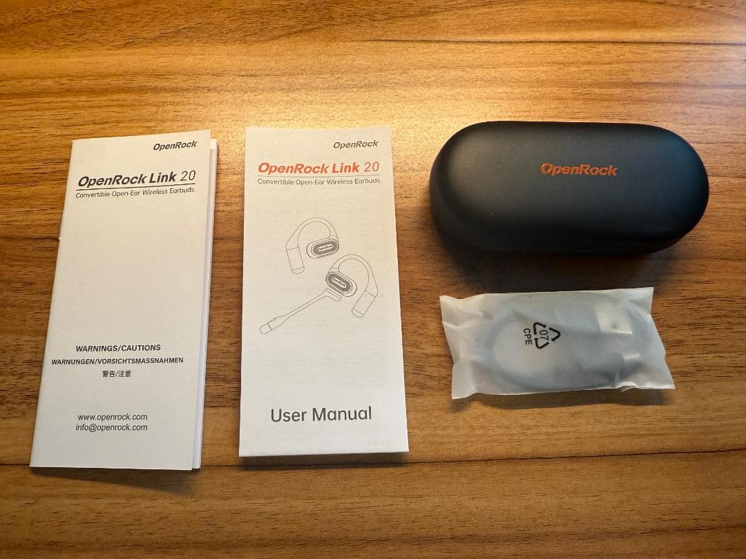 OPENROCK Link 20 オープンイヤー型ワイヤレスイヤホン