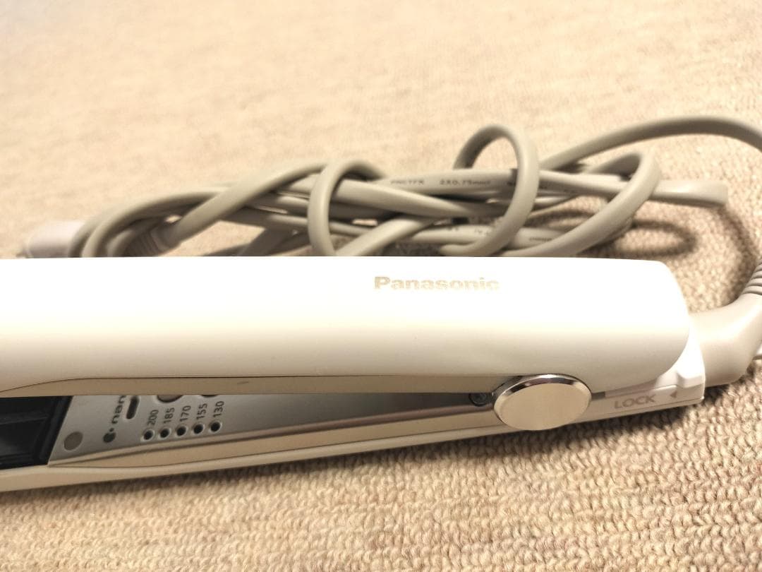 【商品名】Panasonic ストレートヘアアイロン ナノケア EH-HS0J