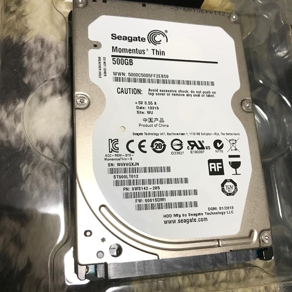 1位＆15位★HGST 1TB＆Seagate 500GB 2.5インチ HDD