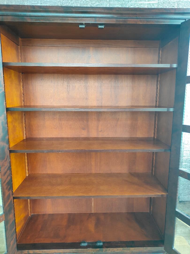 北海道民芸家具 本棚 書棚 収納棚 キャビネット 飾り棚