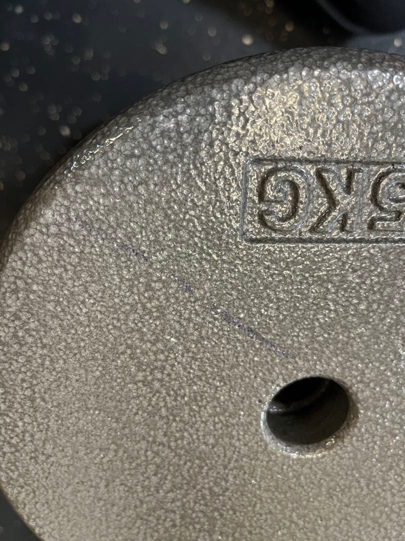 再値下しましたGFCダンベルグリップ（中・短2セット）モリヤプレート125kg