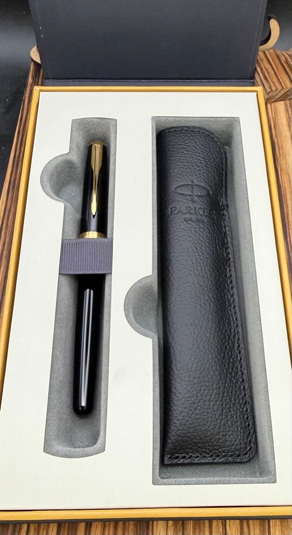 PARKER 万年筆 ソネット ラックブラックGT 18K X