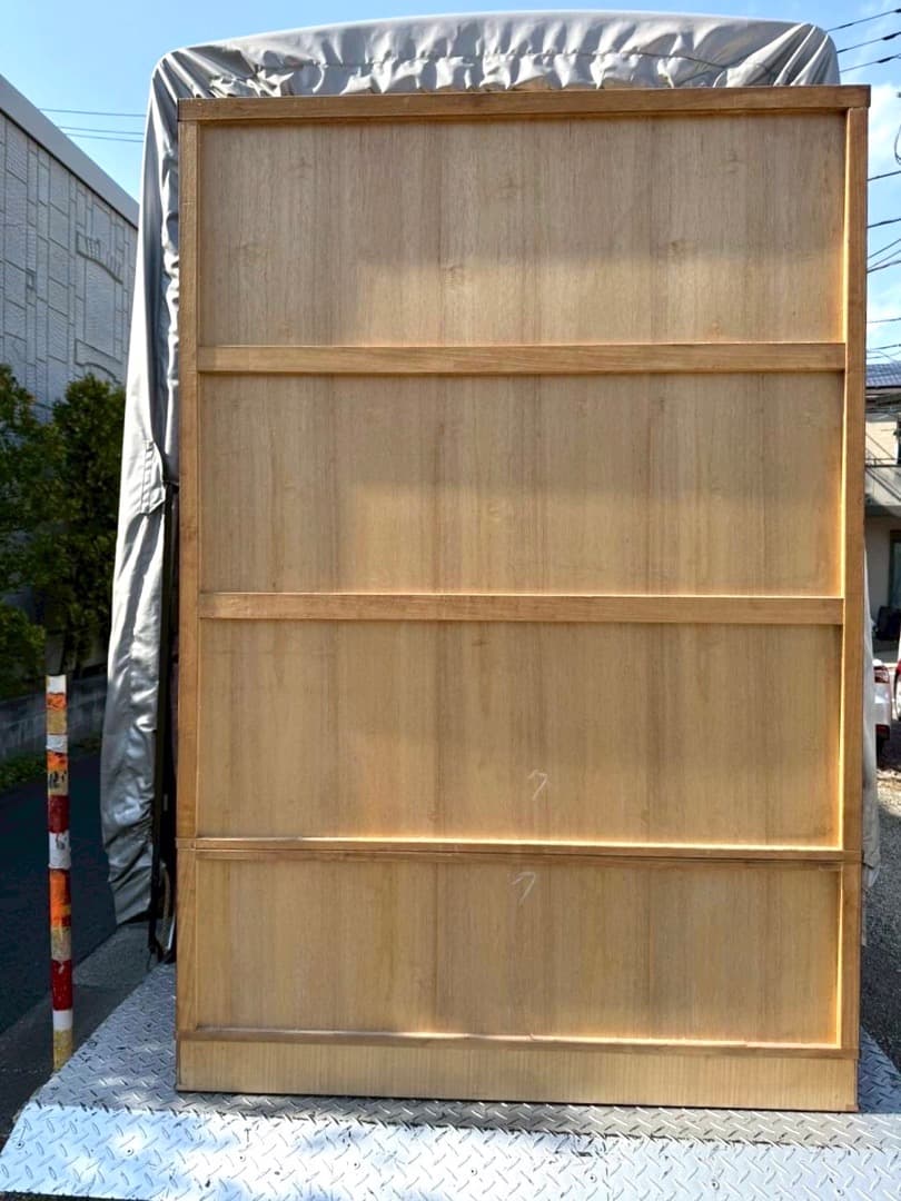 ○[最高級美品] 佐藤恵仙 鎌倉彫 円心彫 桐箪笥 漆塗り 衣装 着物 和箪笥