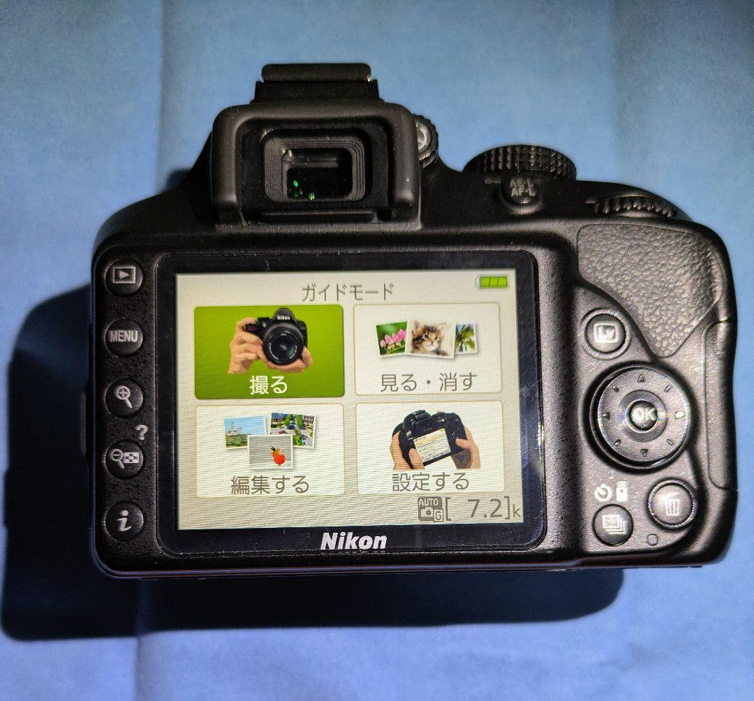 Nikon　D3400 ＋レンズ　(18-55)