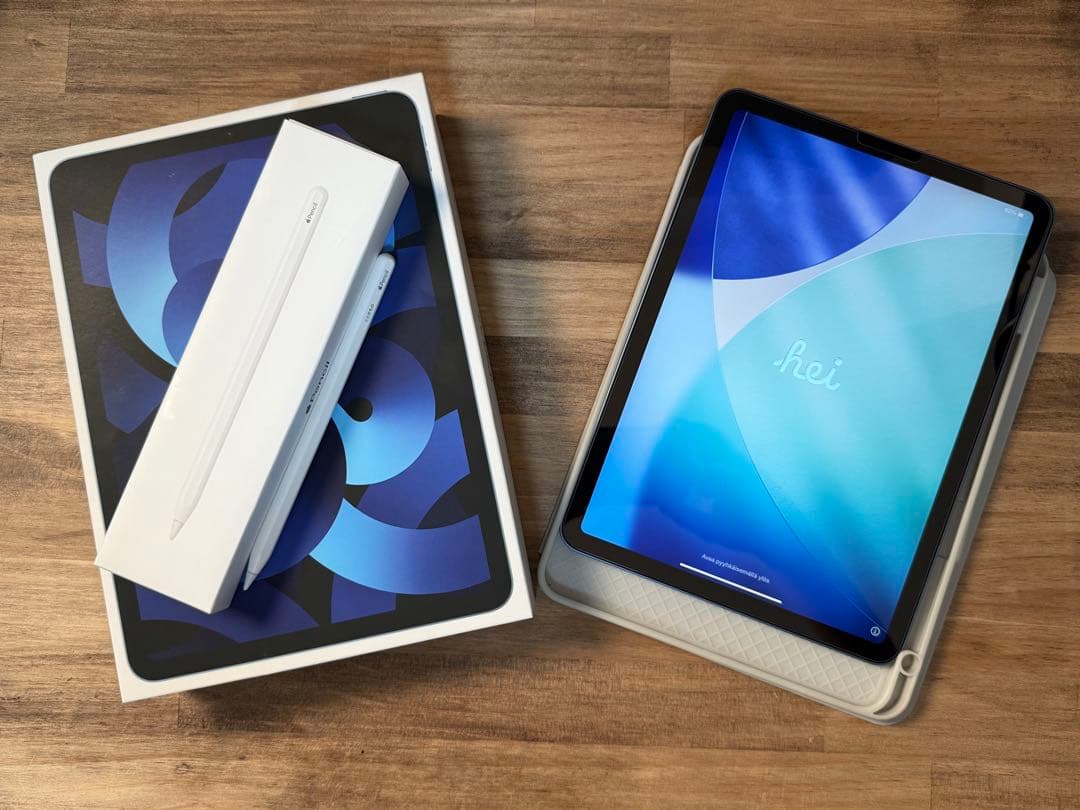 iPad Air（第5世代）Wi-Fi + Apple pencil（第二世代）