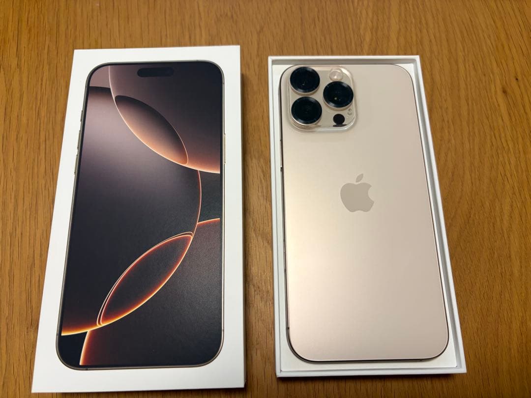 し*ん様 iPhone１６Pro Max デザートチタニウム