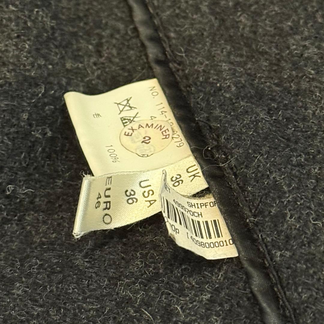 TIBBETT社 ムーアブルック ヘリンボーン 英国製 ダッフルコート UK36