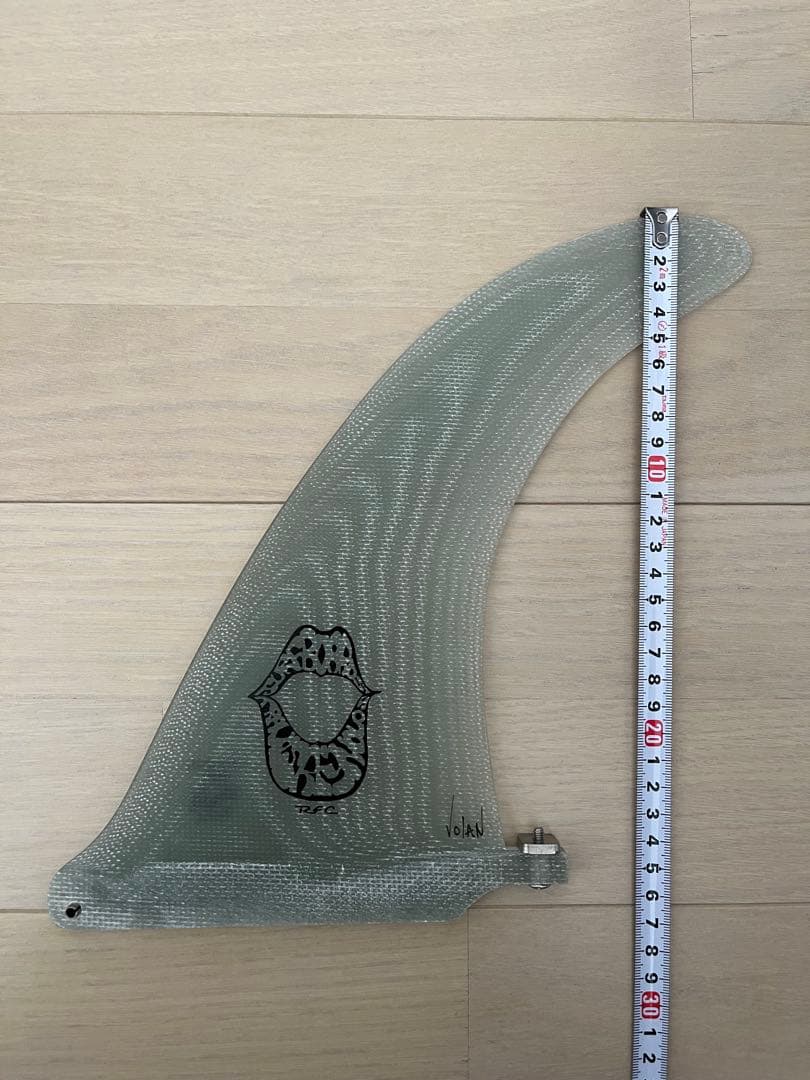 希少トラビスレイノルズ　VOLAN サーフボードフィン　シングルフィン