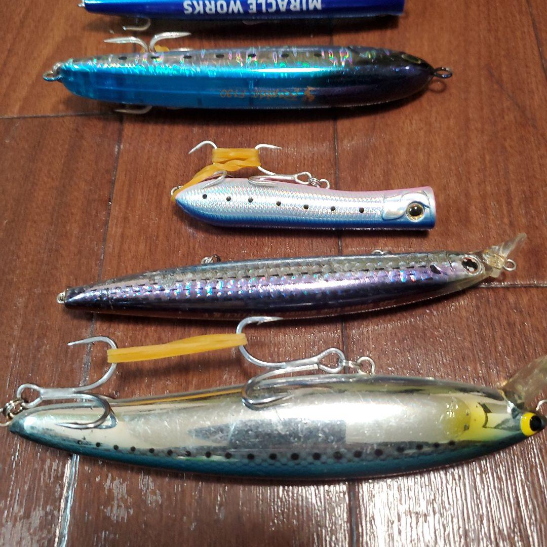 バラ売り不可　価格交渉有　シーバス　ルアー　整理品　中古　画像で判断下さい。