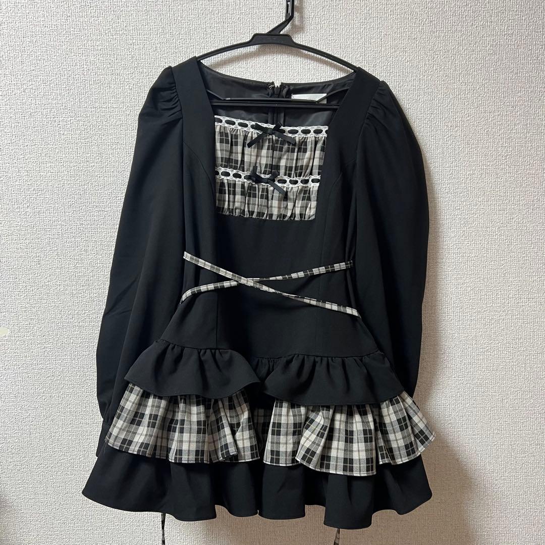 pium ピウム はしごリボンティアードセットアップ