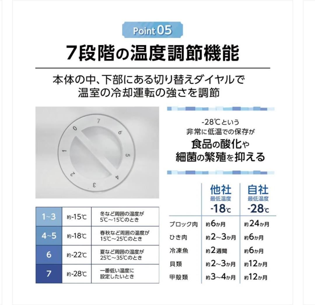 新品商品 送料込み 冷凍庫 60L BD-82