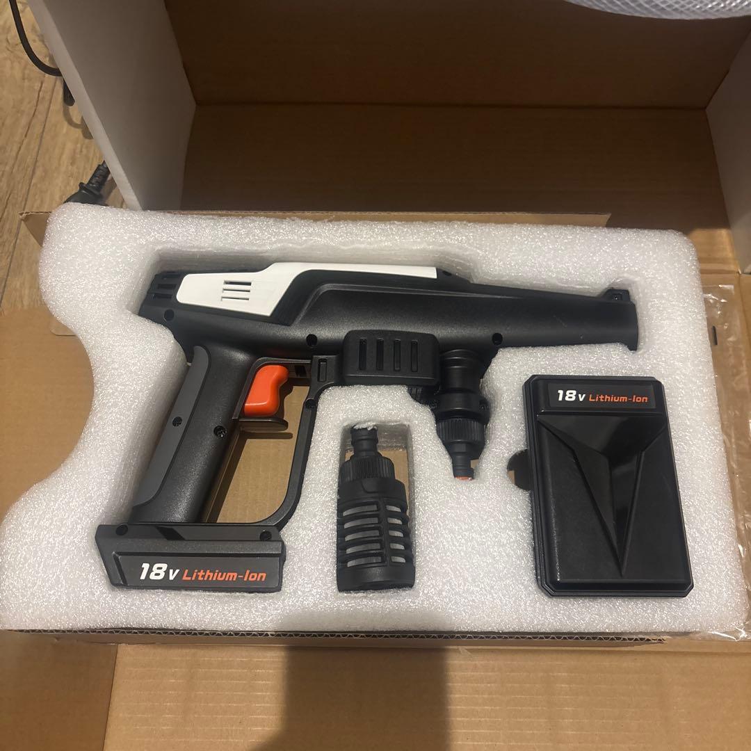 IRIS OHYAMA 充電式高圧洗浄機 JHW-201