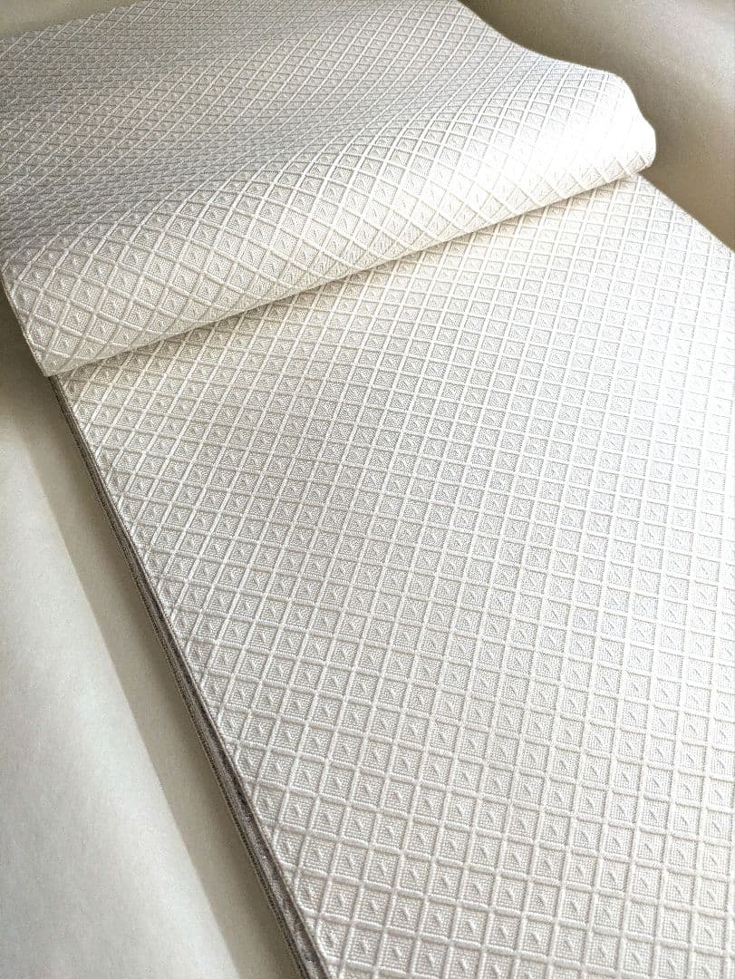 正絹ほていや謹製本場筑前博多織花菱文様高級フォーマル袋帯両面リバーシブル