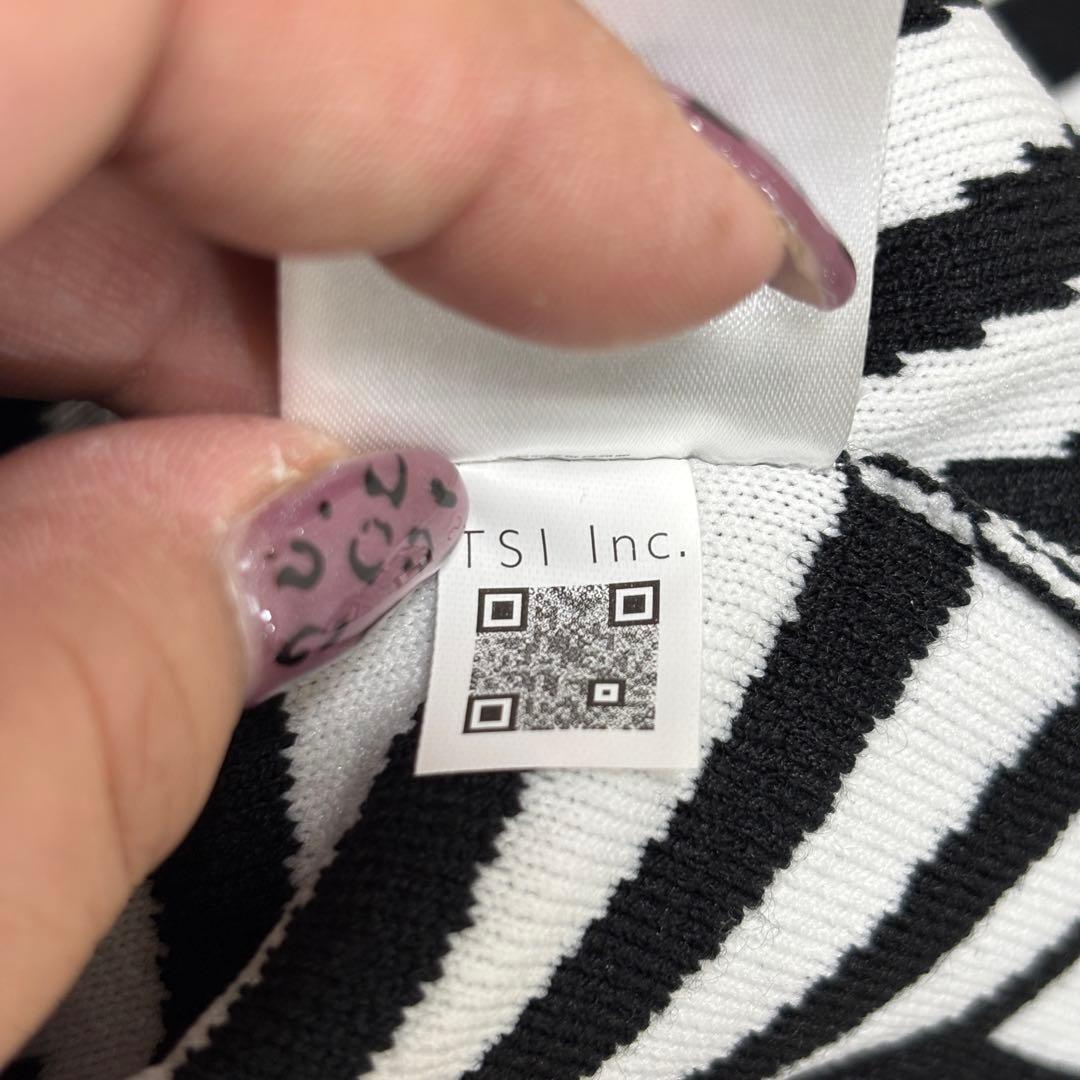 ★美品★ new balance ゴルフウェア セーター Mサイズ 黒 白