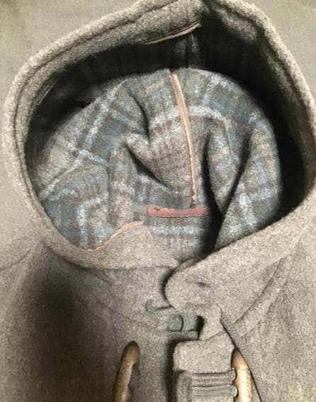 定価13万 M 使用1シーズン Papas パパス ダッフルコート　ウール　茶色