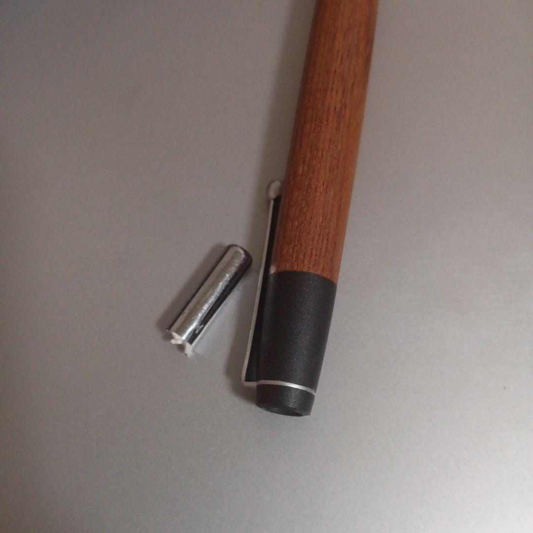 優*ん様 野原工芸　ボールペン　玉クリップ　欅　名入リ　キャップ代用