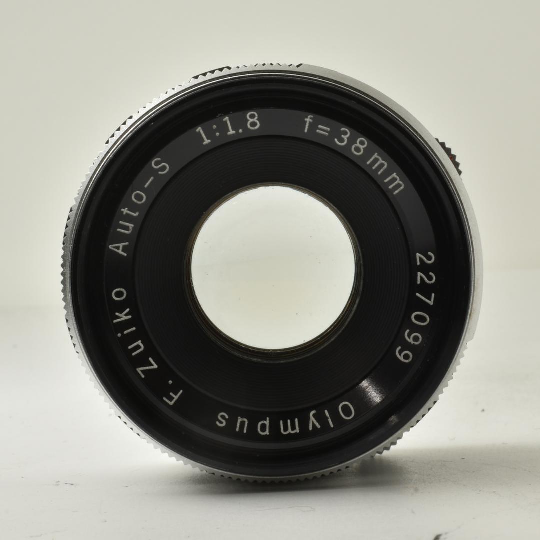 整備済 完動品 OLYMPUS PEN F 38mm F1.8 全速OK