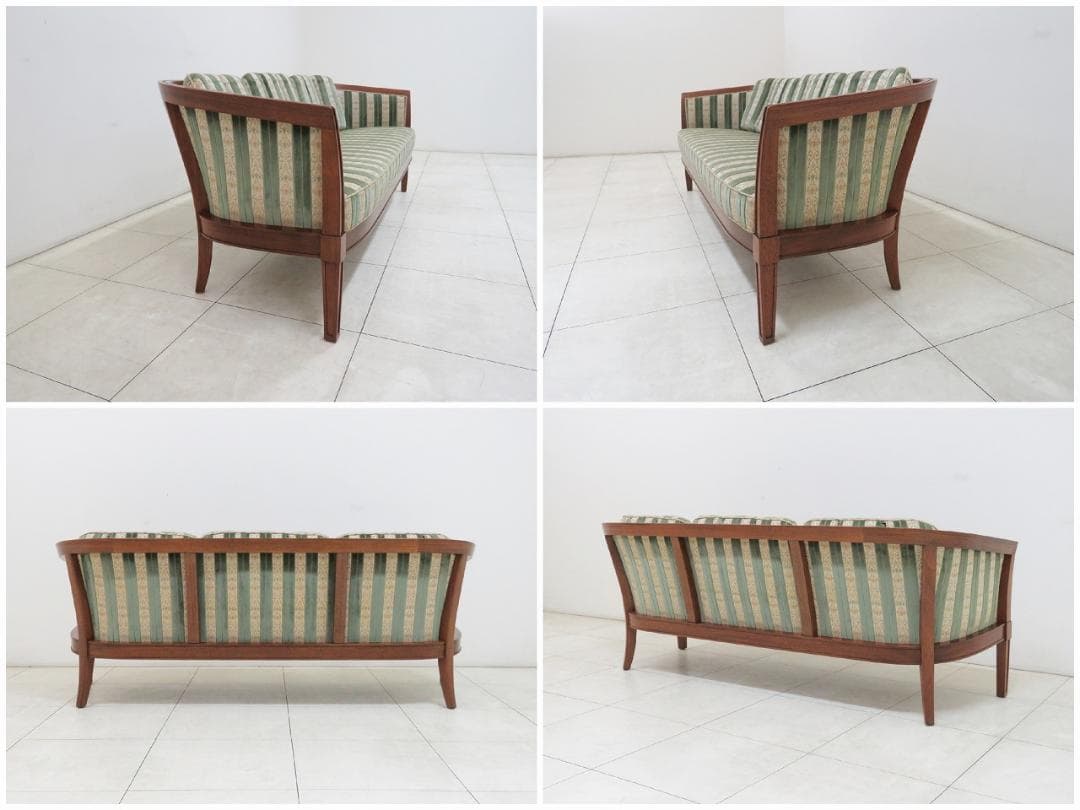 最高峰 DREXEL HERITAGE ドレクセル トライユン 3人掛けソファ