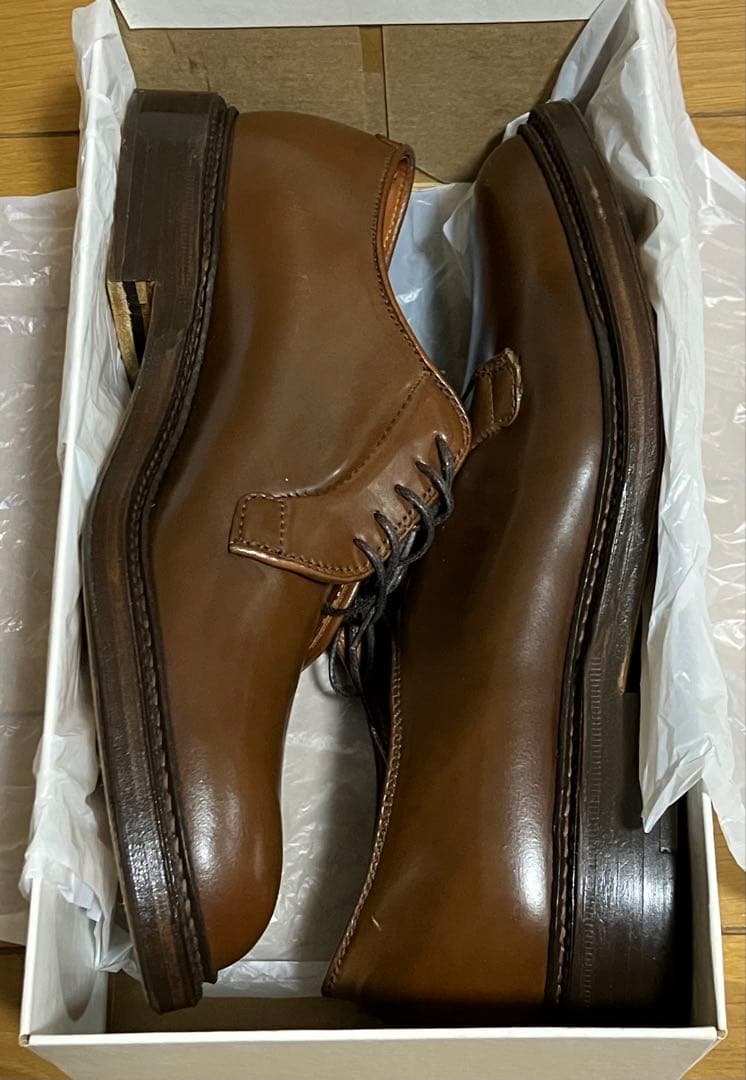 【新品未使用】Alden 9900 プレーントゥ ラベロコードバン 8E