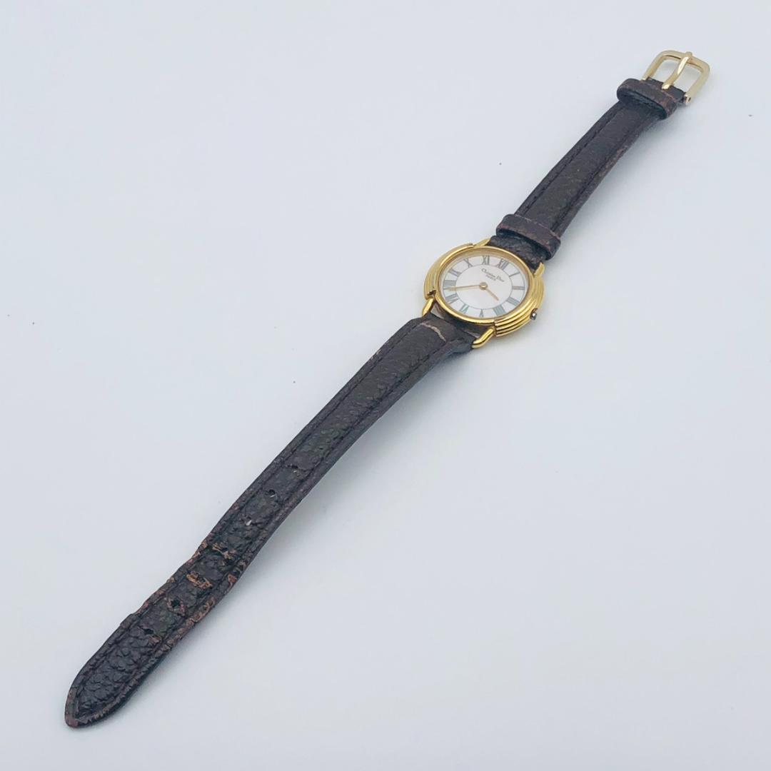 Christian Dior D58-121-2 ヴィンテージ シェル文字盤