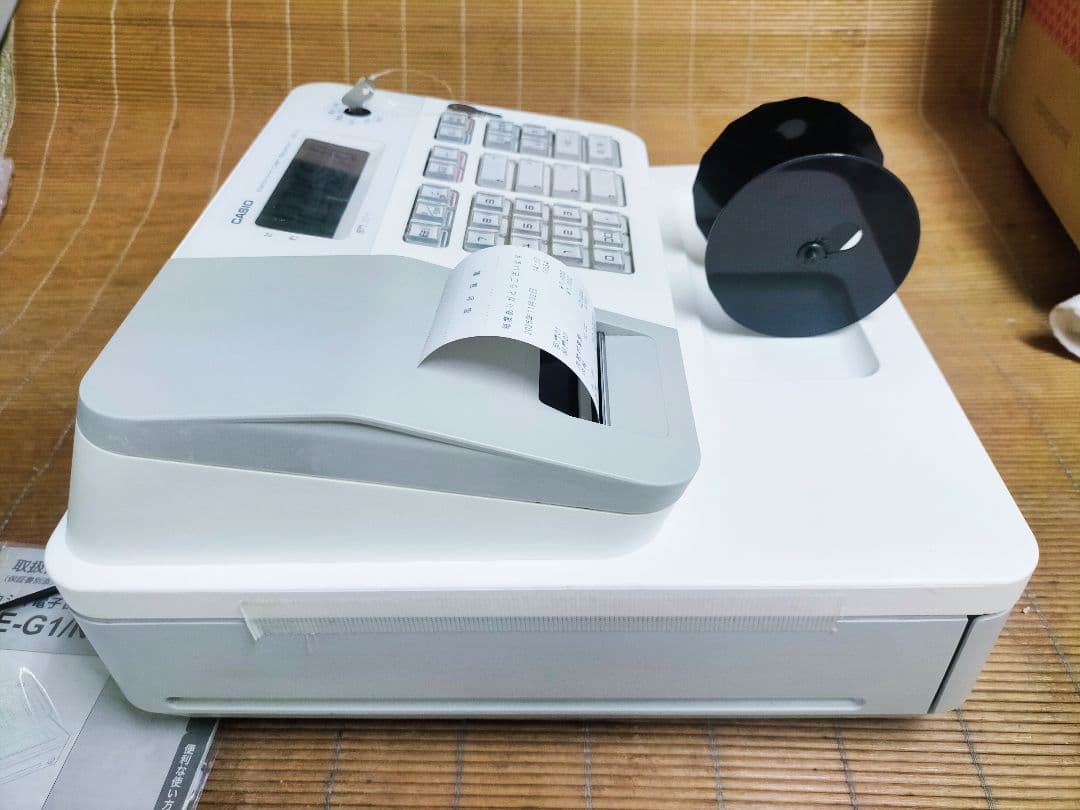 カシオレジスター　SE-G1　人気機種　送料無料　012999