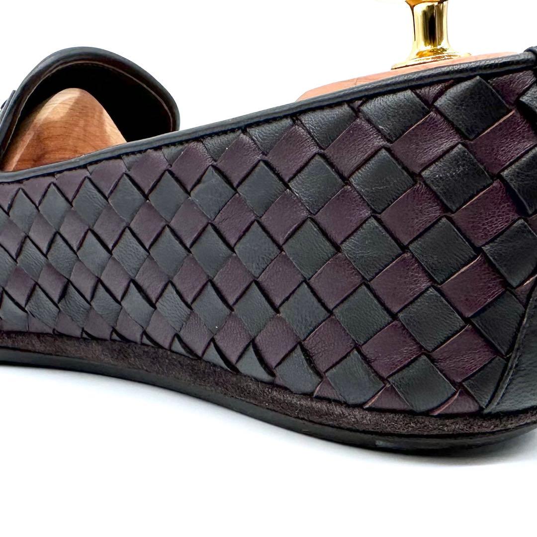 美品✨BOTTEGA VENETA イントレチャート ローファー スタッズ 40