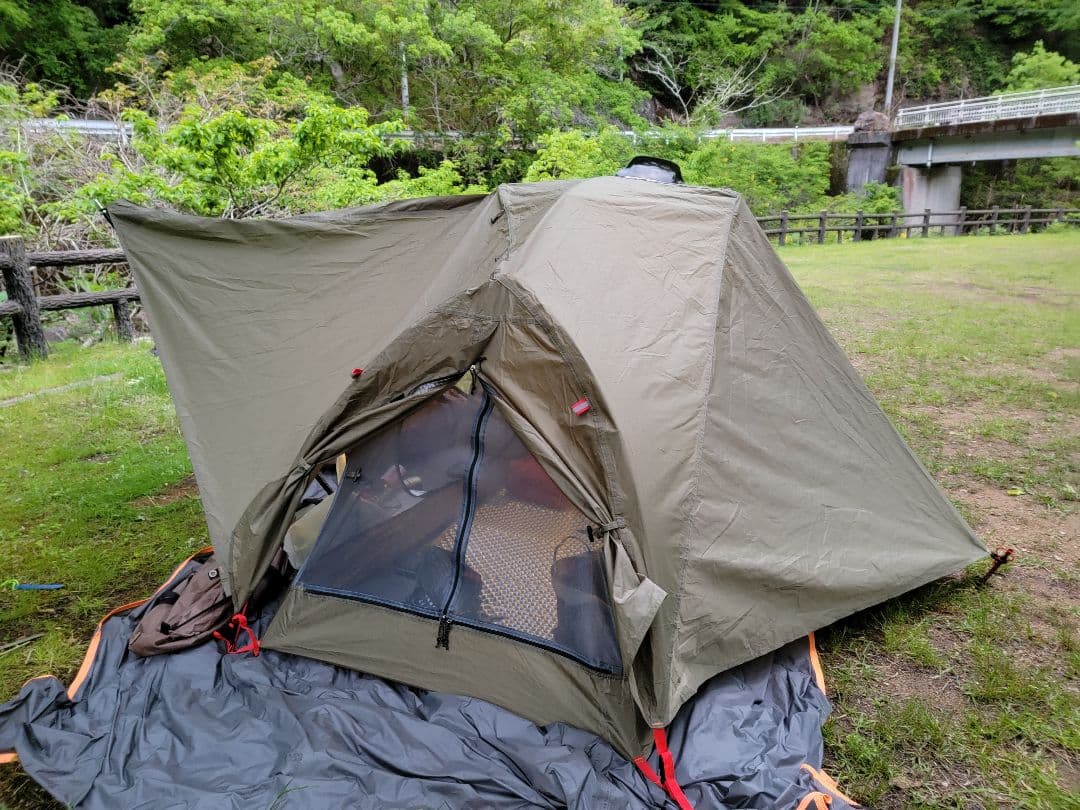 GO Glamping テント エコアルミリッジテント　タープ