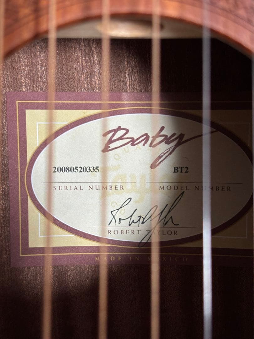 Baby Tyler BT2 マホガニー　ケース付き