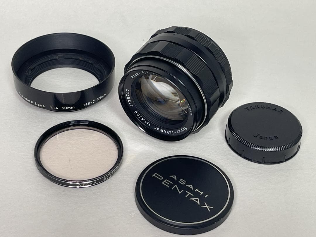 Pentax SMC Takumar 50mm F1.4 ペンタックス 実写あり